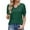 Dark Green, variant on Casual V Neck T Shirts for Women Summer Fashion Tops Lace Short Sleeve Business Loose Tre Womens Clothes Womens Short Sleeve Shirts Summer Tops for Women