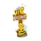 thumbnail image 3 of Figura de abejas Señal de bienvenida escultura animal luces solares decoración decorativa de decoración de la estatua del jardín para patio patio pati, 3 of 9