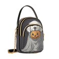 thumbnail image 7 of FORMRS Crossbody Bag for Women Quilted Travel Shoulder Cell Phone Purse with Chain Strap Handbag, White Halloween Dog, 7 of 7