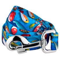 Country Brook Petz® 1 inch Gone Fishin' Dog Leash, 6 Foot