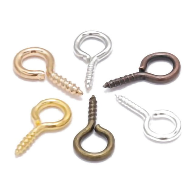 Épingles à Yeux pour Fabrication de Bijoux, 200 Pcs Vis à Yeux Performance de Premier Ordre