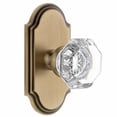 thumbnail image 6 of Grandeur Chambord Crystal Door Knob with Arc Plate, 6 of 6