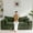 Dark Green, variant on BYBYME Boneless Couch Sofa,Thick Corduroy Loveseat Bean Bag Chair Upholstered 2 Steater Sofa Couch with Deep Seating,Sofa in a Box or Bedroom Office Apartment,No Assembly,Pink