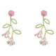 thumbnail image 1 of Pendientes colgantes con cuentas de semillas para mujeres y niñas, estilo bohemio H, 1 of 5