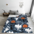 thumbnail image 5 of Pofeuu Halloween Print Ultra-Soft Micro Fleece Blanket,for Bed Or Sofa,All Season Throw Blankets Flannel Blanket-60"x50", 5 of 7