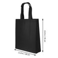thumbnail image 2 of 1pc Bolsa de compras Bolso de fieltro Bolsa de almacenamiento Bolsa de mano Bolsa de almacenamiento simple, 2 of 6