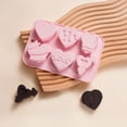 thumbnail image 6 of AuroraX Silicone Molds Chocolate,Reusable Molds for Crafts Food-Grade Heart Holiday Mother's Day Gummy Molds for Birthday Party Supplies 6 Wells, 6 of 6