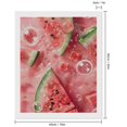 thumbnail image 2 of Diamond Art Kits for Adults, Refreshing Watermelon SlicesDiamond Painting Kits for Beginners, Frameless Round 5D Full Drill Diamonds Art Gem Art Crafts Home Decor Gifts, 2 of 8