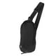 thumbnail image 1 of Bolso de pecho Sincero negro con correa de hombro ajustable y diseño de orificio para auriculares, 1 of 9