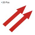 thumbnail image 3 of Uxcell Directional Arrow Sticker Self Adhesive Floor Decal Wall Sign Red 20 Pack, 3 of 6