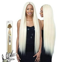 STRAIGHT 36" (1 Jet Black) - Shake-N-Go Organique Mastermix Synthetic Bundle Weave