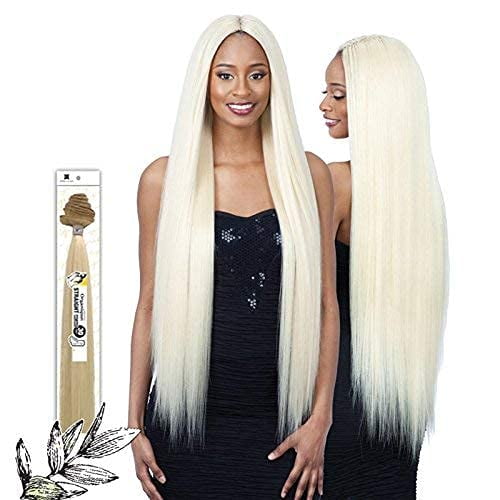 STRAIGHT 36" (1 Jet Black) - Shake-N-Go Organique Mastermix Synthetic Bundle Weave
