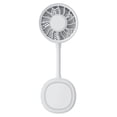 thumbnail image 2 of Clip On Mini Fan,Dual Purpose Magnetic and Clamp Base Enables Flexible Multi Spot Fixation,Rechargeable Three Speed Portable Cooling Fan for Youngster Desk Bedside and Outdoor Stroller Cooling, 2 of 6