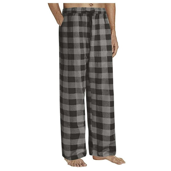 TSADFHJI Maxi Skirts for Women Fall Men's Casual Plaid Pants for Home and Outdoor Comfort Soft Fabric Relaxed Fit Stylish Wear S Grey