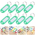 thumbnail image 4 of MasteelfCA 50pcs Tough Plastic Key Tags ID Luggage tag Key Chain Tags Hotel Key Tags with Split Rings, 4 of 7