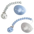 thumbnail image 6 of Kids Heroes One-Piece Silicone Pacifiers for Babies 3-36 Months, BPA-Free, 2 Pack, Blue and Grey, 6 of 14