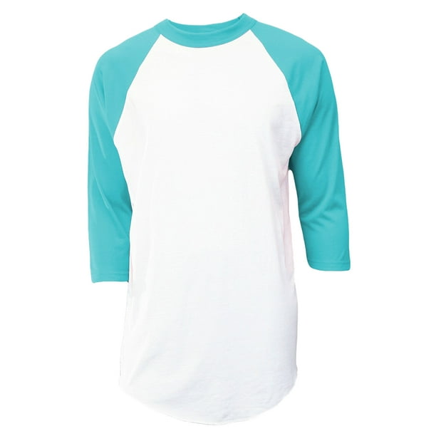 Soffe Men's 3/4 Sleeve Baseball Jersey