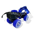 thumbnail image 5 of Jaspo Patins de Combat Unisexes Réglables en Caoutchouc pour Extérieur Senior (Bleu) Jaspo Roue de Combat en Caoutchouc avec le Châssis en Métal et Leur Taille Réglable / Groupe d'Âge Convient pour 6-14 Ans, 5 of 5