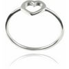 Girls' Heart Sterling Silver Ring