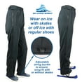 thumbnail image 4 of SKATING SPIRIT Ice Skating Zip on Zip Off Training Pants (Adult Size), Put on and take Off Without Removing Skates, 4 of 5
