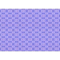 thumbnail image 1 of Ahgly Company Machine Washable Indoor Rectangle Transitional Light Slate Blue Area Rugs, 6' x 9', 1 of 7