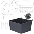 thumbnail image 4 of HINTRMENT 120Pcs Garage Pegboard Organizer Assorted Color for Garage Storage 9.00X8.70X5.00CM, 4 of 8