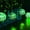 Green, variant on Moroccan String Light, 3.5m 12LED Solar Moroccan Ball Outdoor String Lights Solar Metal Ball Lights Waterproof for Garden