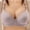 Gray, variant on VONCOS Plus Size Wireless Bra for Women Seamless T-Shirt Bra Full Coverage Comfort Everyday Light Support Adjustable Straps Black,Size L