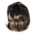 thumbnail image 3 of Chouchou Classique à Clipser en Forme de Beignet, Extension de Cheveux avec Cordon de Serrage, 3 of 6