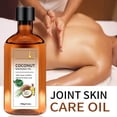 thumbnail image 6 of Natural Coconut Base Massage Oil with Cocos Nucifera Extract & Lactic Acid, 100g/3.4oz Hydrating Plant Carrier Oil for Full Body Spa, Scraping, 6 of 8
