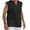 Black, variant on Mens Tank Top Beach Fashion Solid Color V-Neck Tank Top Summer Slim Casual Short-sleeved Shirt