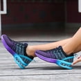 thumbnail image 5 of Orthopedic Walking Shoes for Women, Slip-on Light Air Cushion Mesh up with Arch Support Breathable Casual Shoes, 5 of 7