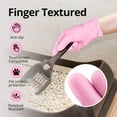 thumbnail image 4 of Guantes de nitrilo SwiftGrip rosa de 3 mil, sin polvo, 100 unidades, 4 of 8