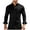 Black, variant on French Cuff Wrinkle Free Dress Shirts for Men Regular Fit Long Sleeve Stretch Shirt with Double Pockets Black