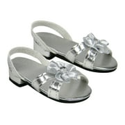 Sophia's Heeled Dress Shoe for 18â€ Dolls, Silver
