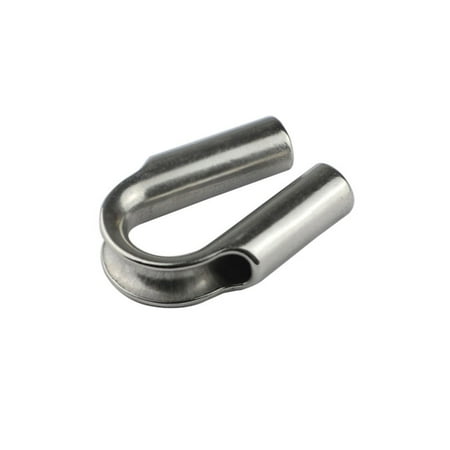 

Ziizwfa Stainless Steel U Shape Wire Protectors Wire Guard Guardian Loop Clasps