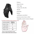 thumbnail image 3 of Guantes Para Motociclista De Piel Con Protecciones Icon, 3 of 8