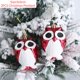 thumbnail image 3 of 2pcs Plastic Christmas Balls Santa Claus Ornament Pendant for Christmas Tree Decor Xmas Tree Ball New Year Home Decorations, 3 of 5