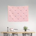 thumbnail image 4 of Bingfone Pig Polka Dot Tapestry Wall Hanging Decor for Living Room Bedroom Dorm Classroom Office Decor 29x37 Inch, 4 of 8
