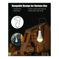 thumbnail image 5 of USB Rechargeable Light Bulb with Remote for Home Power Outage, Hanging LED Light Bulb with Hook for Outdoor 2 Pack, 5 of 9