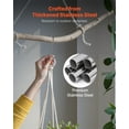 thumbnail image 6 of 40-Piece Stainless Steel Hooks Set, 22.05 lbs Heavy Duty, Rust-Resistant Metal Hooks for Hanging & Organizing, 6 of 11