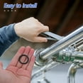 thumbnail image 4 of OFFIGAM 3Pcs Black Rubber Seal Washers Set for Beer Dispenser Keg Airtight Sealing Rings with Durable Material, 4 of 8
