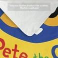 thumbnail image 6 of Bedding Set For Pete the Cat Comforter Cover Set Cute Duvet Cover Sets Super Soft For Kids Teens Bedroom Gifts,1 Duvet Cover with 2 Pillowcases Full 3 Piece, 6 of 6