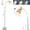 White, variant on SUSUZI 60 inch Black Floor Lamp for Bedroom Living Room, Modern Dimmable Standing Lamps - Bulb Included