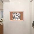 thumbnail image 5 of PONPRNGY Hanging Photo Display Board Photo Wall Decor office Cork Board Message Board for Home Decor Or office, 5 of 6