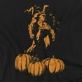 thumbnail image 2 of Batman T-Shirt A Bat Among Pumpkins Unisex Graphic Tee For Men & Women, 2 of 7