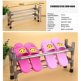 thumbnail image 3 of Toystoory Estante para zapatillas de baño, zapatero Simple de acero inoxidable para dormitorio, balcón, comedor Almacenamiento y organización del hogar No.1 Toystoory HA024916-01, 3 of 6