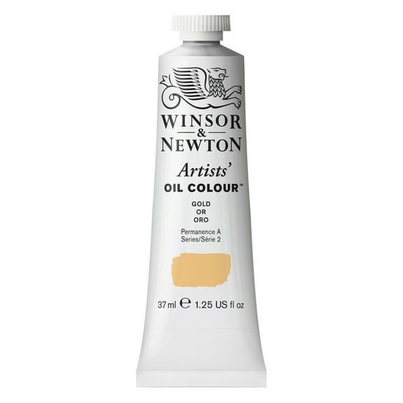 Winsor & Newton Artists' Oil Color, 37ml, Gold