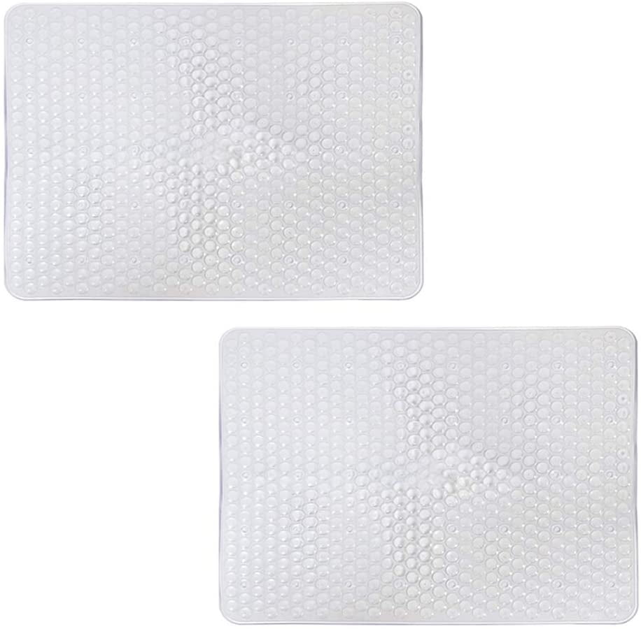 Clear Watershaped Sink Protector Mat PVC Plastic Ecofriendly Kitchen