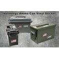 thumbnail image 1 of Aolamegs Ammo Can Juego de Calcomanías de Vinil Etiqueta Adhesiva para Cajas de Latas Cajas .22 .223 .308 9MM .380 .45 5.56 7.62 12GA 300BLK (Elige Tu Versión）Negro (80 Paquetes/16 Variedades (3 PCS P, 1 of 2